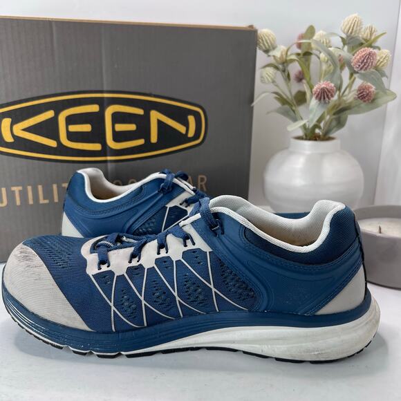 Keen Utility Footwear Vista Energy Shift Carbon Toe Sneaker Black Men's 13D NWB - Picture 6 of 10